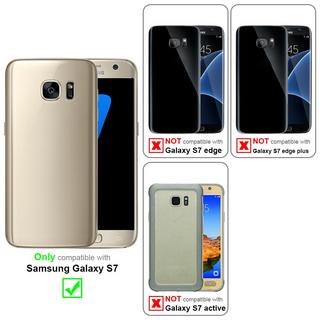 Cadorabo  Hülle für Samsung Galaxy S7 Standfunktion, Kartenfach 