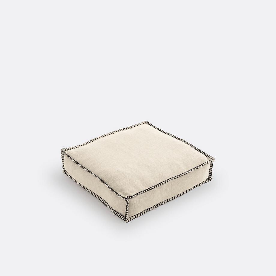 La Redoute Intérieurs Coussin de sol coton natté  