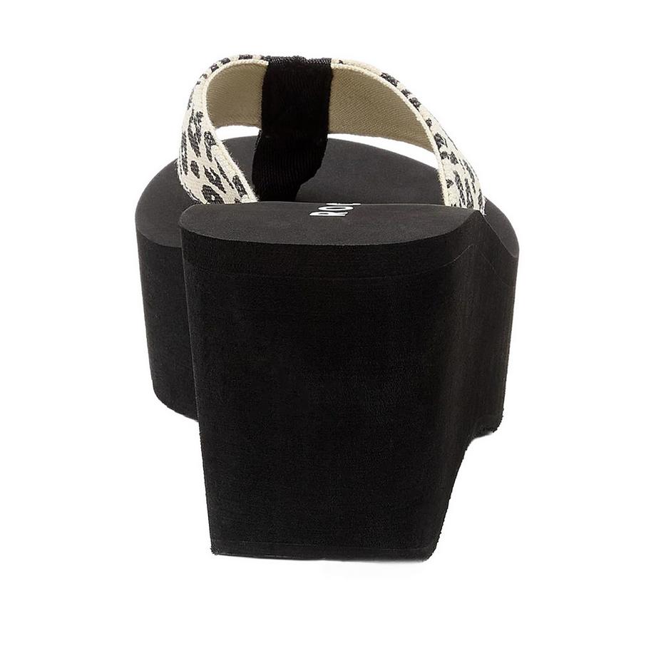 Rocket Dog Crush Leon Sandali con Zeppa Stampa Leopardata  