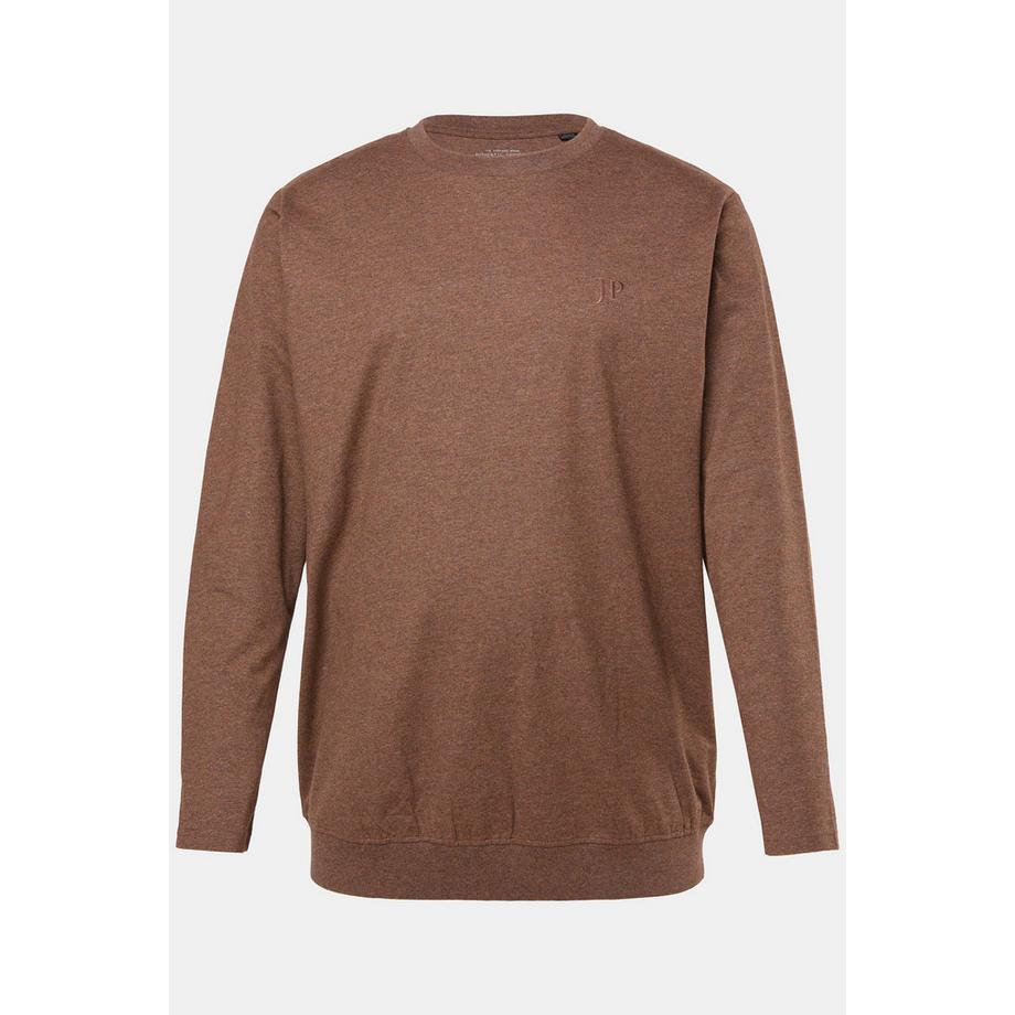 JP1880 T-shirt basica maniche lunghe girocollo taglio pancia comodo  