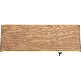 mutoni Applique murale Siegfried métal aspect bois LED  