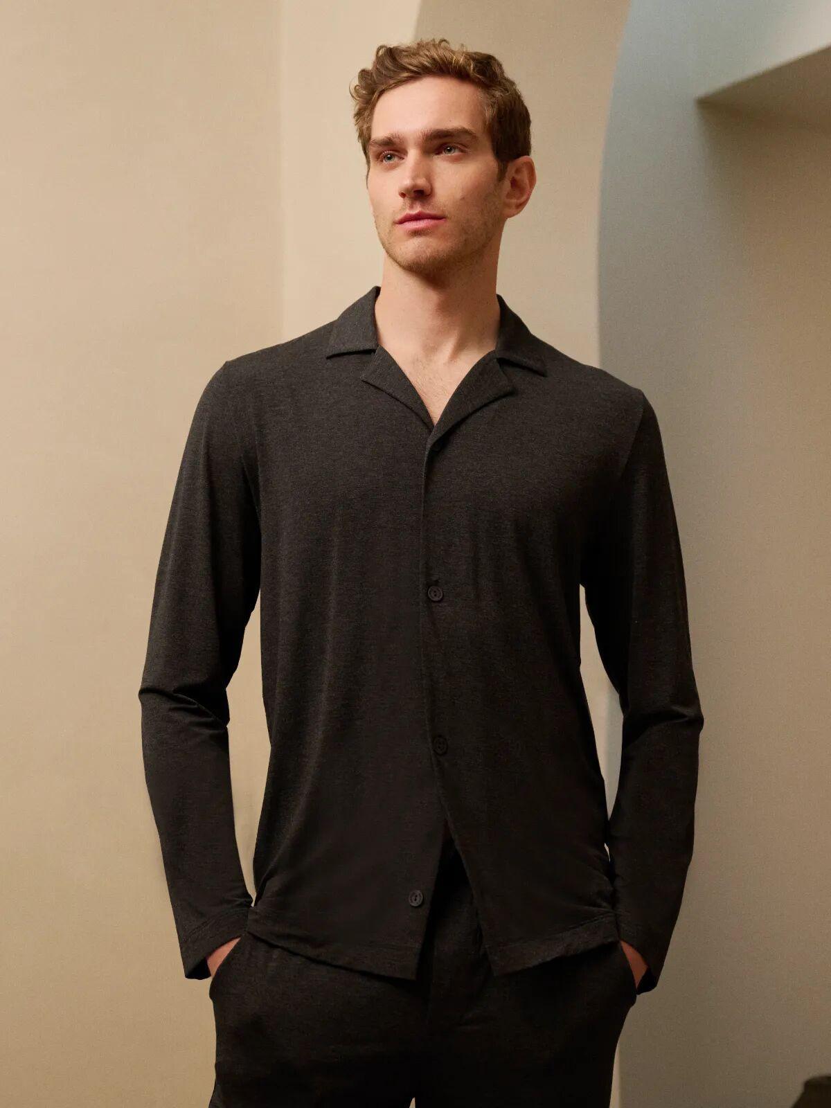 HANRO Casuals Langarm Freizeithemd  