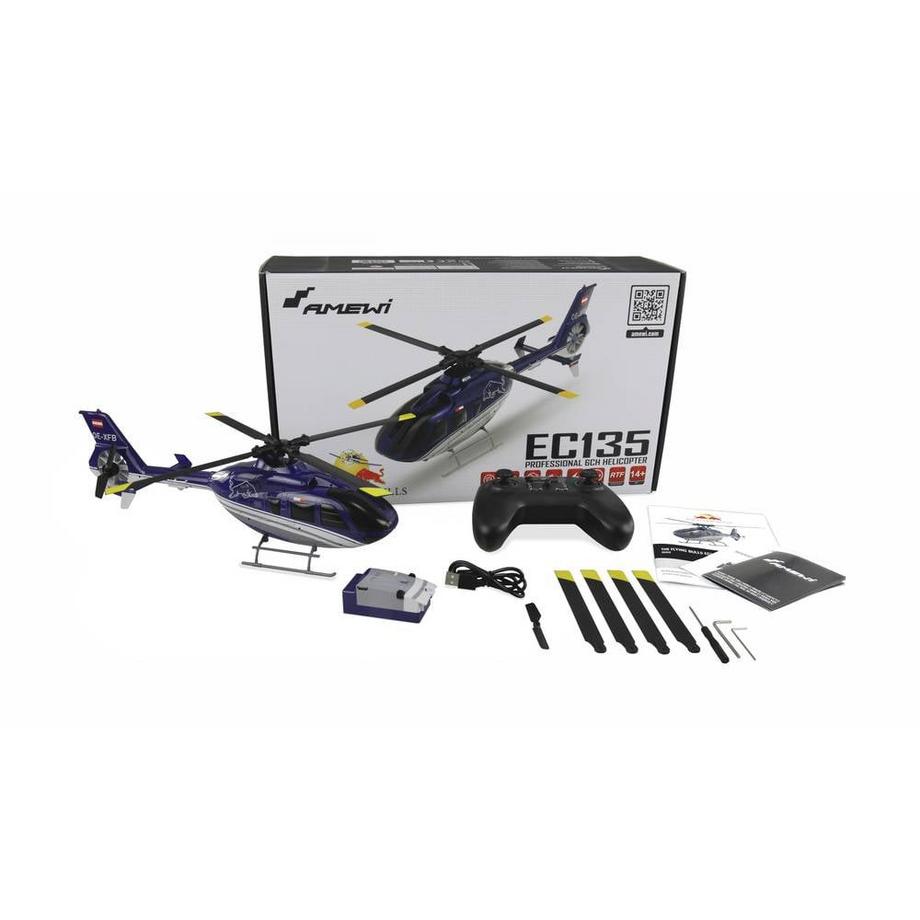 Amewi  Brushless 6-Kanal Helikopter 6G RTF, 352mm 
