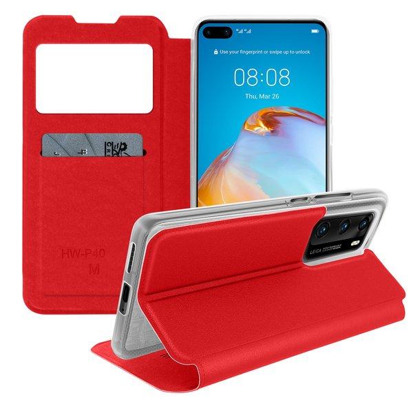 Avizar  Custodia Huawei P40 - rosso 