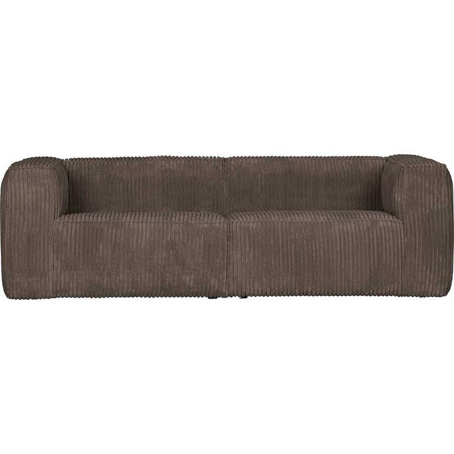 Divano Bean 3,5 posti Ribcord grezzo Mud 246