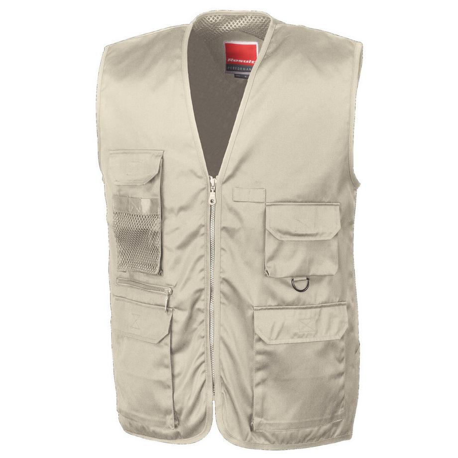 Safari Veste Sans Manches