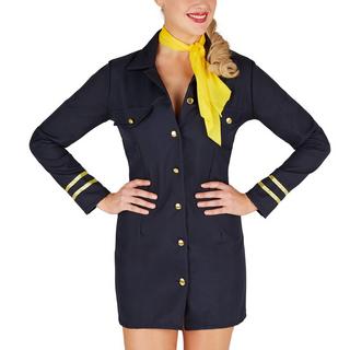 Tectake  Frauenkostüm Stewardess 