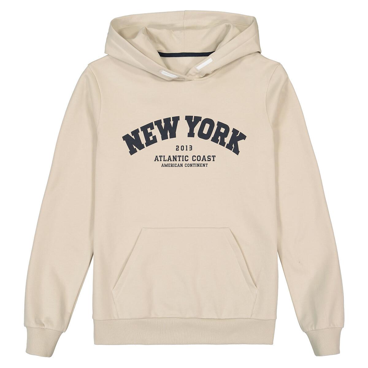 La Redoute Collections  Sweat à capuche imprimé New York 