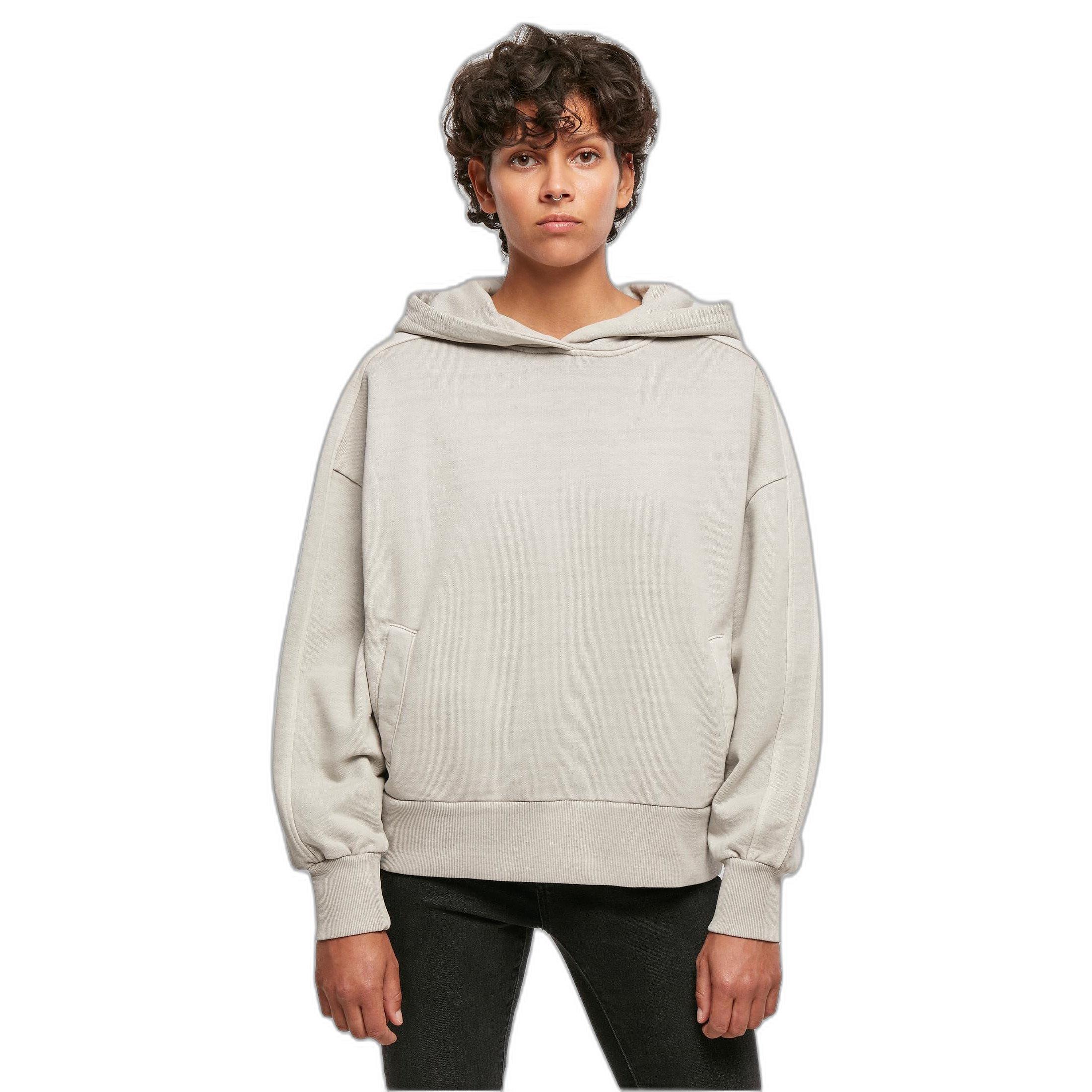 URBAN CLASSICS  sweatshirt à capuche heavy terry garment dye gt 