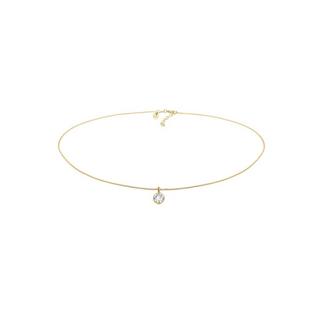 Elli  Halskette Choker Kristall Anhänger 