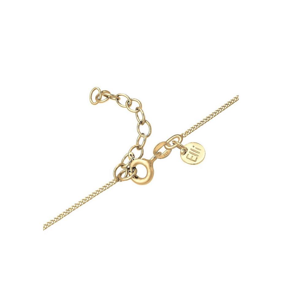 Elli  Halskette Choker Kristall Anhänger 