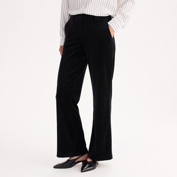 Pantalon velours lisse