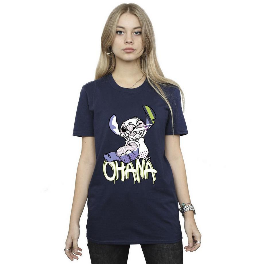 Disney Ohana Stitch T-Shirt Graphique  