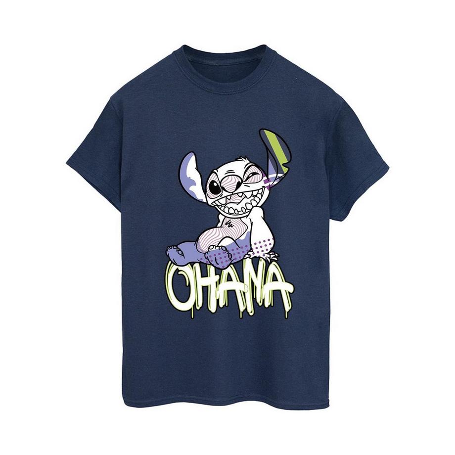 Disney Ohana Stitch T-Shirt Graphique  