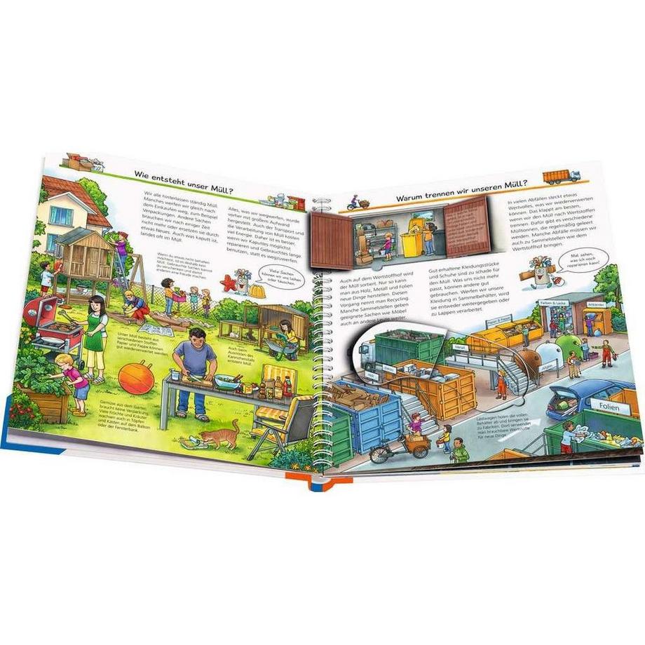 Wieso? Weshalb? Warum? Rund um den Müll (Nr.74) von Kessel, Carola; Krause, Joachim (Illustrationen) Copertina rigida 