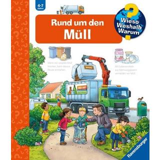 Wieso? Weshalb? Warum? Rund um den Müll (Nr.74) von Kessel, Carola; Krause, Joachim (Illustrationen) Copertina rigida 