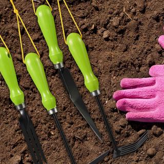 B2X Ensemble d'outils de jardin 4 pièces  