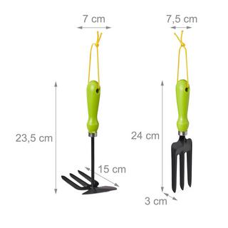 B2X Ensemble d'outils de jardin 4 pièces  