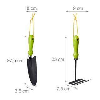 B2X Ensemble d'outils de jardin 4 pièces  
