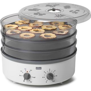 Stöckli Grauer Dörrex Dörrautomat 3 Roste aus Edelstahl 230V, mit Timer 33,5 cm - Stöckli  