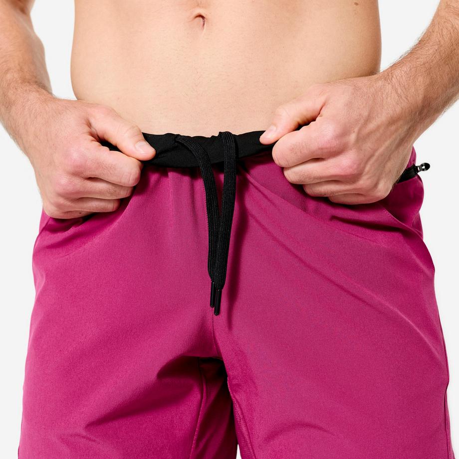 DOMYOS  Shorts uomo 2-in-1 traspiranti 