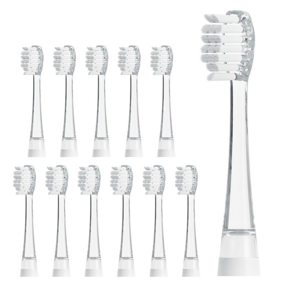 BUBBLE BRUSH Set di 12 testine di ricambio per spazzole