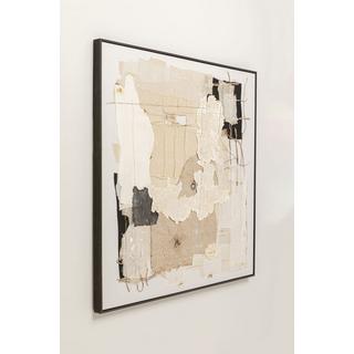 KARE Design Gerahmtes Bild Arty Collage 120x120  