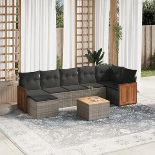 VidaXL Garten sofagarnitur poly-rattan  