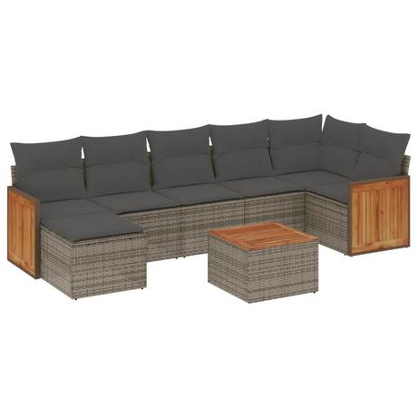 VidaXL Garten sofagarnitur poly-rattan  