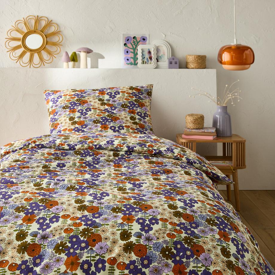 La Redoute Intérieurs Parure de lit Olias 50% coton recyclé  