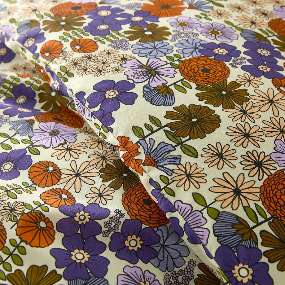 La Redoute Intérieurs Parure de lit Olias 50% coton recyclé  