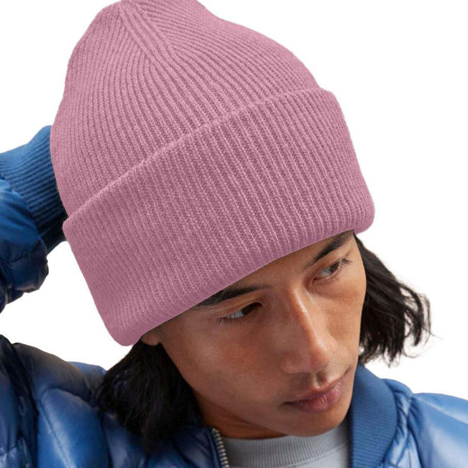 Beechfield Classic Mütze mit Tiefem Geripptem Saum  
