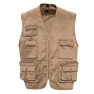 Wild Weste Bodywarmer mit Reißverschluss und Taschen
