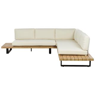 Beliani Set lounge pour jardin en Bois d'acacia certifié FSC® Industriel MYKONOS  