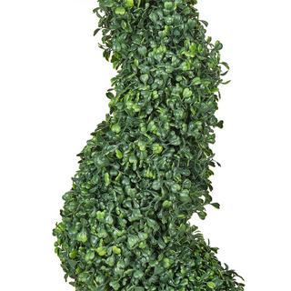 Beliani Plante artificielle en Matière synthétique BOXWOOD SPIRAL TREE  