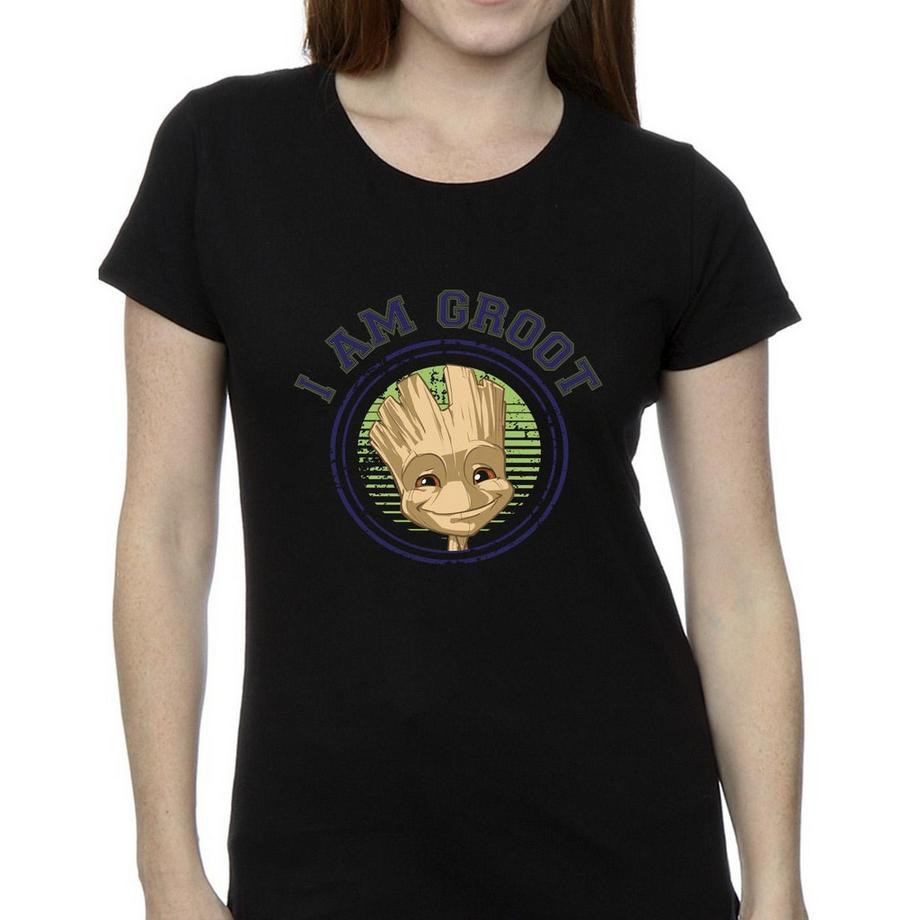 Guardians Of The Galaxy I Am Groot T-Shirt Stampa Grafica  