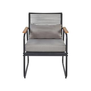 Beliani Set lounge pour jardin en Acier Moderne POMONTE  