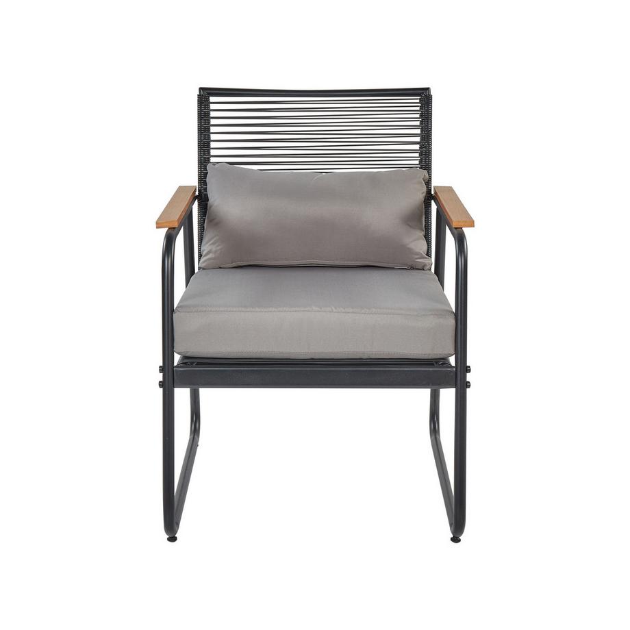 Beliani Lounge Set aus Stahl Modern POMONTE  