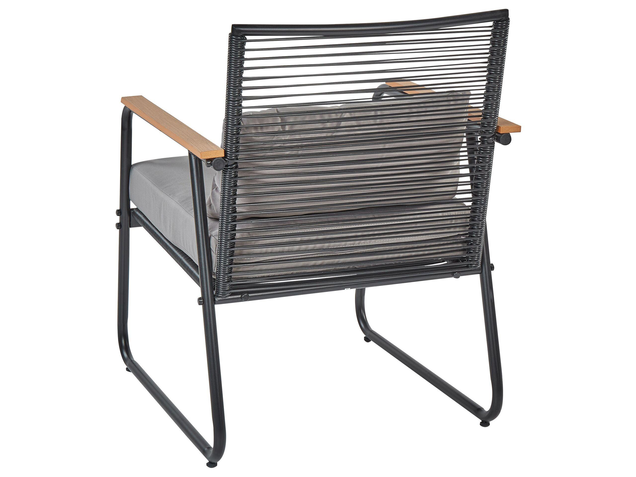 Beliani Set lounge pour jardin en Acier Moderne POMONTE  