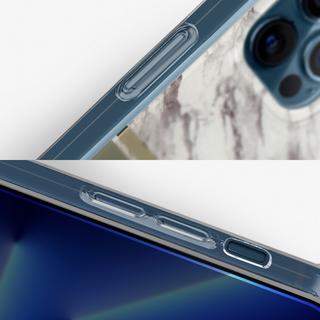 GUESS  Hülle Apple iPhone 13 Pro Marble Strap 