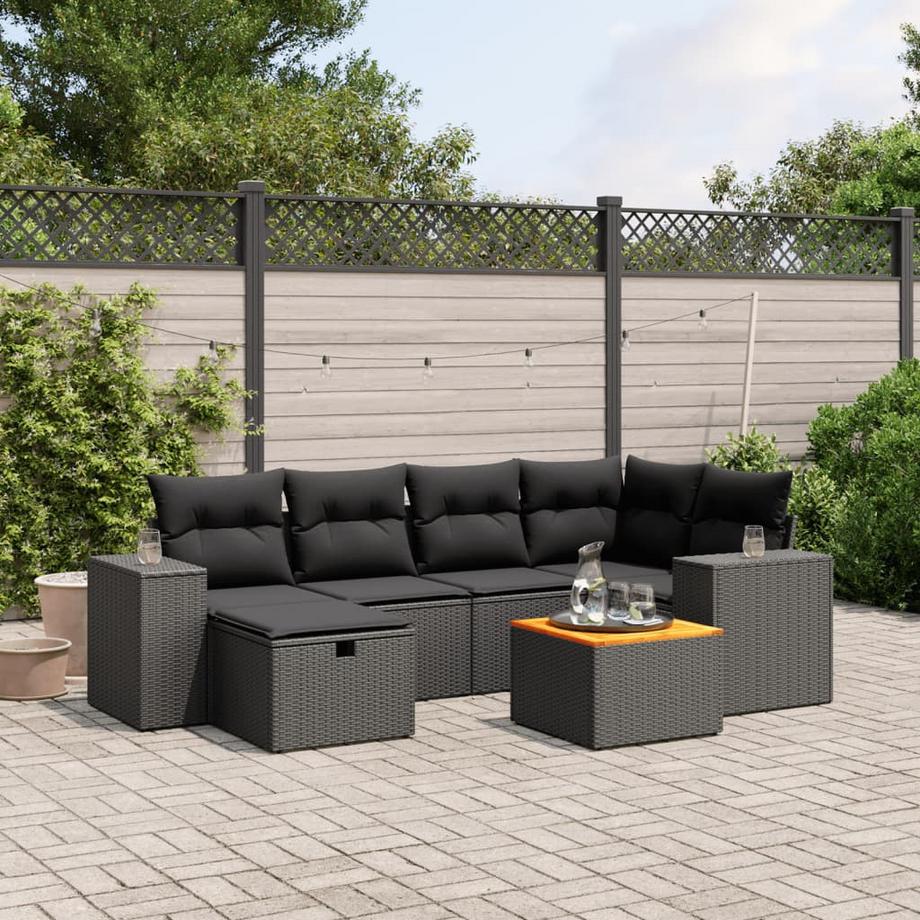 VidaXL Garten sofagarnitur poly-rattan  