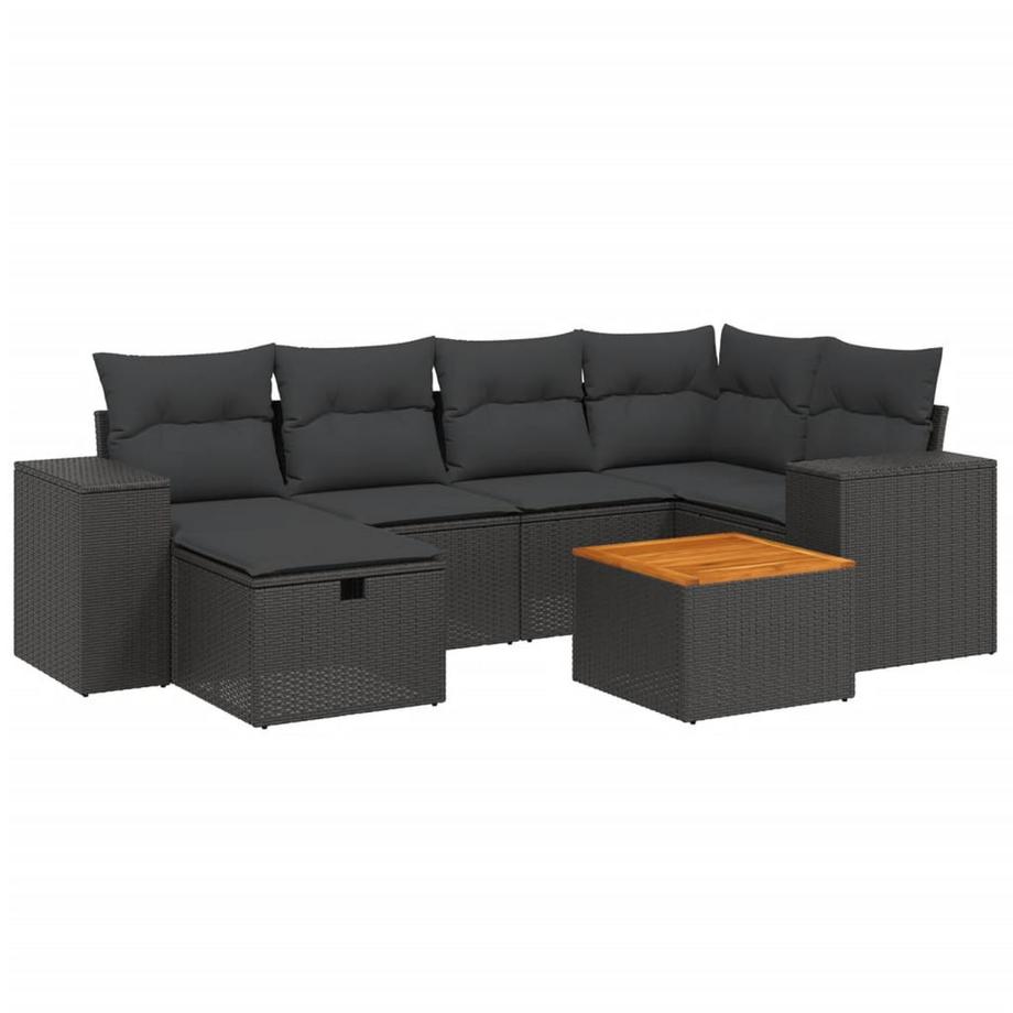VidaXL Garten sofagarnitur poly-rattan  
