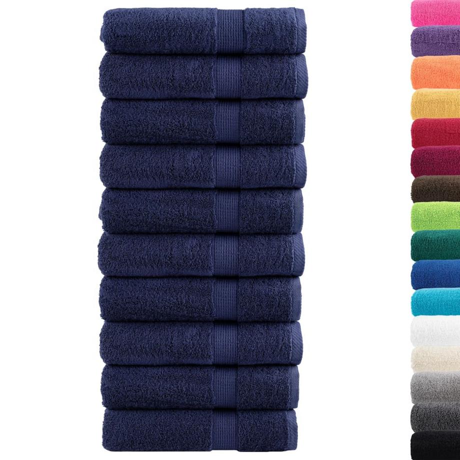 VidaXL Serviette de douche coton  