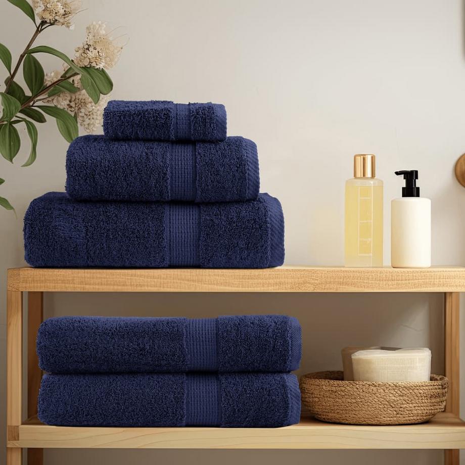 VidaXL Serviette de douche coton  
