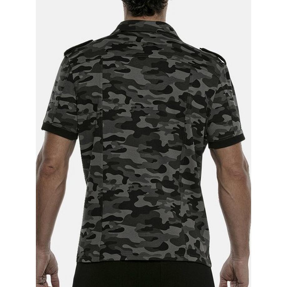 Code22 Kurzarm Stretch Hemd  
