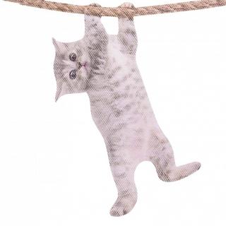 Ride With  Hanging Cat - Fenstersticker "Katze" 