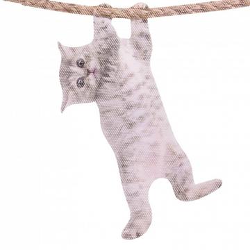 Hanging Cat - Fenstersticker "Katze"
