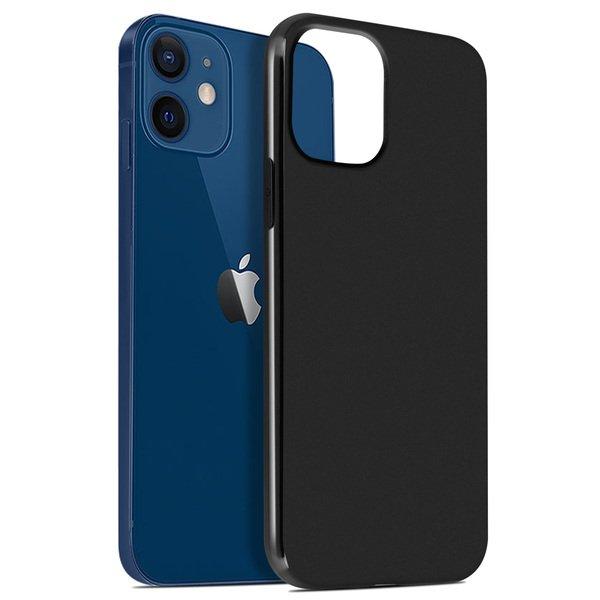 Avizar  Cover iPhone 12 Mini flessibile nera 