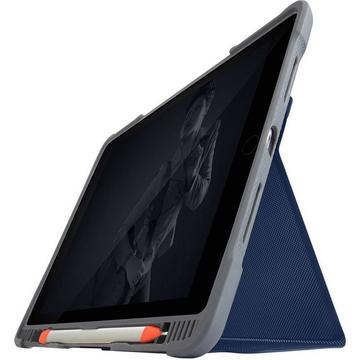 STM Goods Custodia per iPad Dux Plus Duo Blu, Trasparente