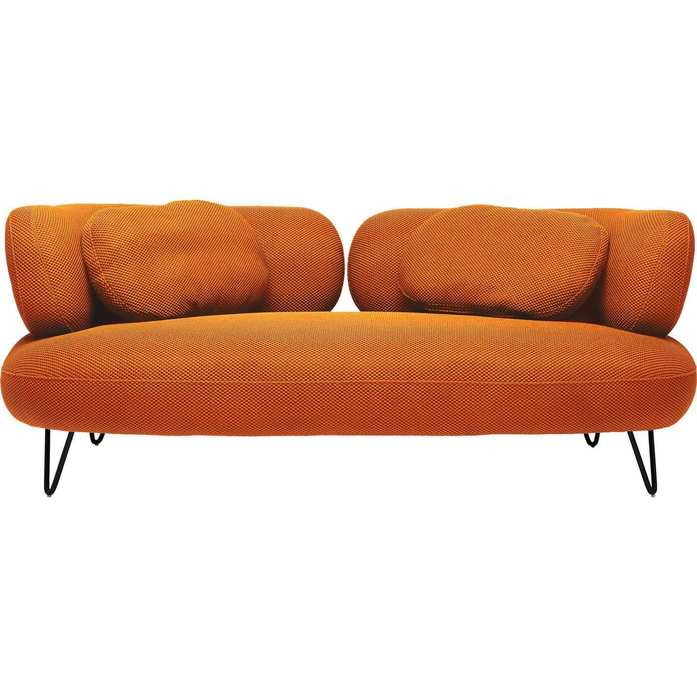 KARE Design Sofa Peppo 2-Sitzer orange  